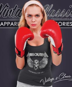 Airbourne Skull Shirt 4 Airbourne Skull Tank Top Racerback