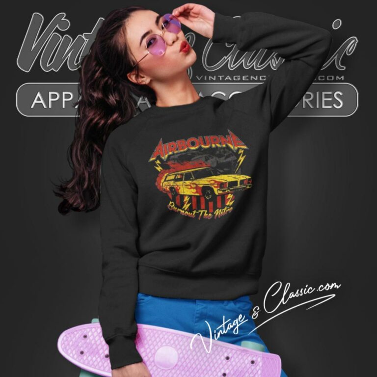 Airbourne Vintage Nitro Sweatshirt Airbourne Vintage Nitro Sweatshirt