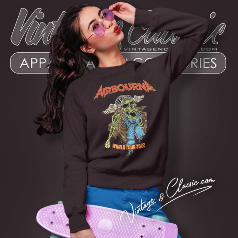 Airbourne World Tour 2022 Sweatshirt Airbourne World Tour 2022 Sweatshirt