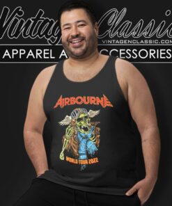 Airbourne World Tour 2022 Shirt 4 Airbourne World Tour 2022 Tank Top Racerback