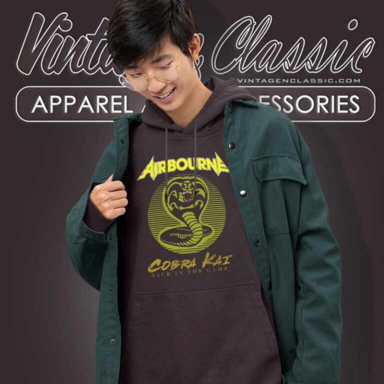 Airbourne X Cobra Kai Hoodie Airbourne X Cobra Kai Hoodie