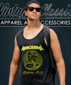 Airbourne X Cobra Kai Shirt 5 Airbourne X Cobra Kai Tank Top Racerback