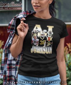 Aj Johnson New Orleans Saints Women TShirt