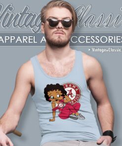 Alabama Crimson Tide Betty Boop Tank Top Racerback