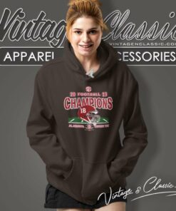 Alabama Crimson Tide Champions Sec Football Conference Hoodie
