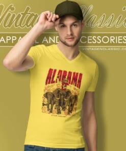 Alabama Crimson Tide Dead Threads V Neck TShirt