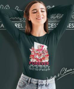 Alabama Crimson Tide Forever Not Just When We Win Signature Long Sleeve Tee