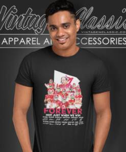 Alabama Crimson Tide Forever Not Just When We Win Signature T Shirt