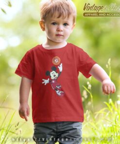 Alabama Crimson Tide Mickey Basketball NCAA March Madness Tshirt Kid