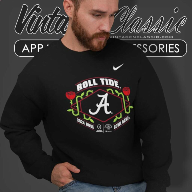 Alabama Crimson Tide Nike Rose Bowl 2024 Sweatshirt Alabama Crimson Tide Nike Rose Bowl 2024 Sweatshirt