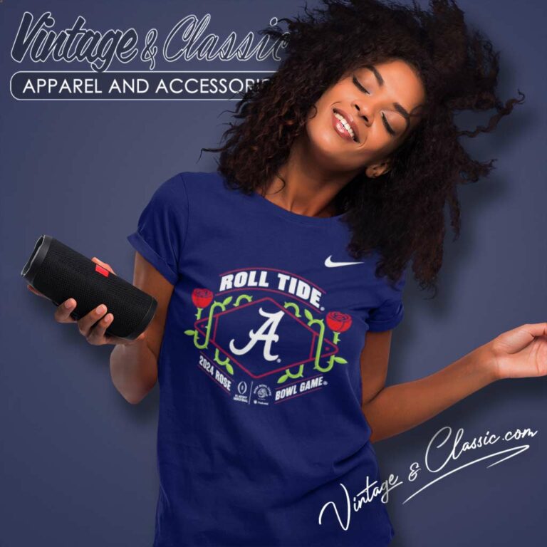 Alabama Crimson Tide Nike Rose Bowl 2024 Women TShirt Alabama Crimson Tide Nike Rose Bowl 2024 Women TShirt