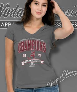 Alabama Crimson Tide Sec Champions Shirt Blue 84 Football Conference V Neck TShirt
