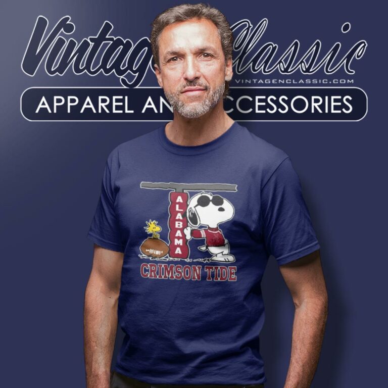 Alabama Crimson Tide Snoopy Joe Cool And Woodstock T Shirt Alabama Crimson Tide Snoopy Joe Cool And Woodstock T Shirt