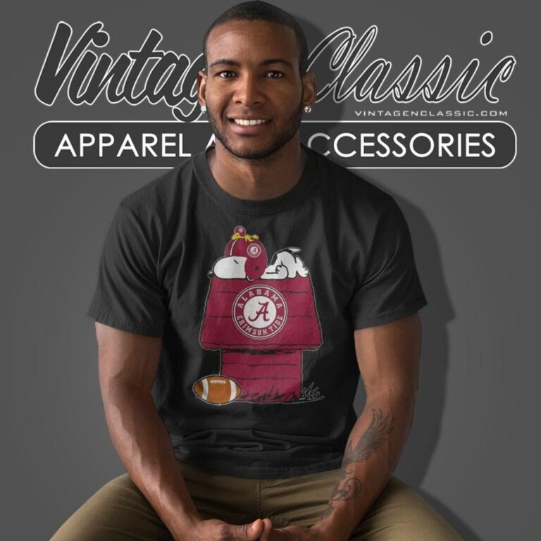 Alabama Crimson Tide Snoopy Woodstock Resting Together T Shirt Alabama Crimson Tide Snoopy Woodstock Resting Together T Shirt