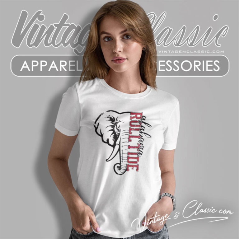 Alabama Roll Tide Mascot Shirt Ncaa Football Women T Shirt Alabama Roll Tide Mascot Shirt Ncaa Football Women T Shirt