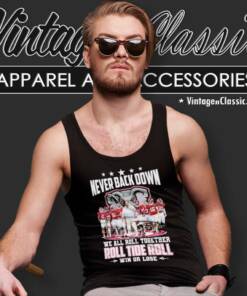 Alabama Roll Tide Roll Win Or Lose Shirt Never Back Down Tank Top Racerback