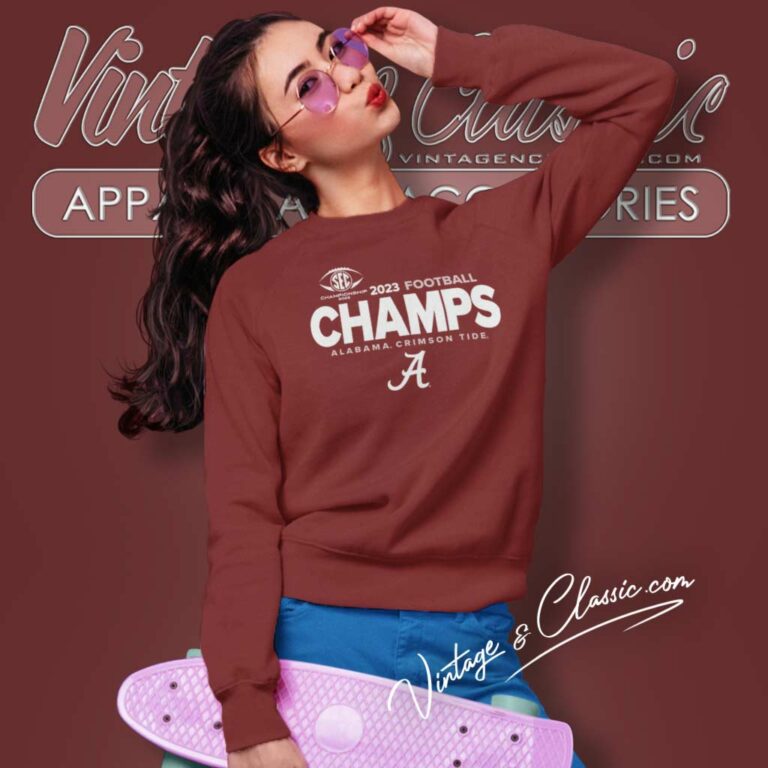 Alabama Sec Championship Shirt Sec Football Conference 2023 Sweatshirt Alabama Sec Championship Shirt Sec Football Conference 2023 Sweatshirt