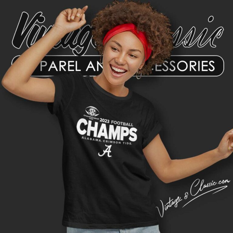 Alabama Sec Championship Shirt Sec Football Conference 2023 Women TShirt Alabama Sec Championship Shirt Sec Football Conference 2023 Women TShirt