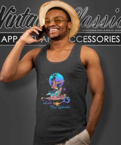 Aladdin New World Aladdin And Jasmine Tank Top Racerback