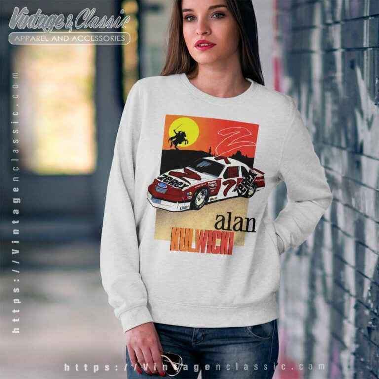 Alan Kulwicki 7 Zerex Zorro Nascar Sweatshirt Alan Kulwicki 7 Zerex Zorro Nascar Sweatshirt