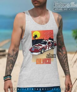 Alan Kulwicki 7 Zerex Zorro Nascar Shirt 6 Alan Kulwicki 7 Zerex Zorro Nascar Tank Top Racerback