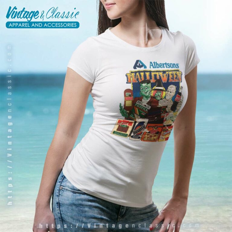 Albertsons Store 1995 Halloween Women TShirt Albertsons Store 1995 Halloween Women TShirt