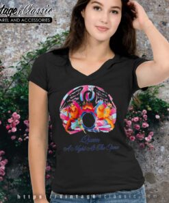 Album A Night At The Opera Queen Vneck