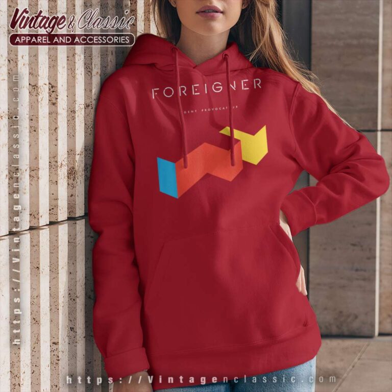 Album Agent Provocateur Foreigner Hoodie Album Agent Provocateur Foreigner Hoodie