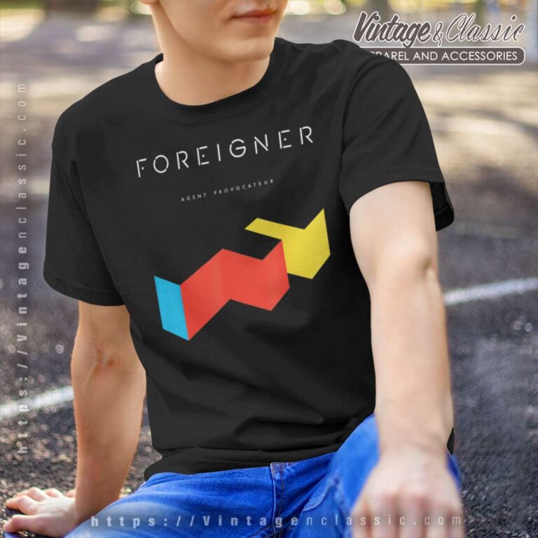 Album Agent Provocateur Foreigner T Shirt Album Agent Provocateur Foreigner T Shirt