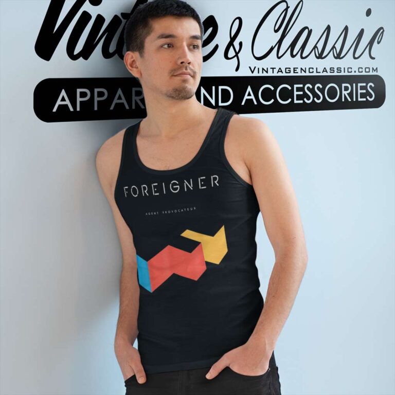 Album Agent Provocateur Foreigner Tank Top Racerback Album Agent Provocateur Foreigner Tank Top Racerback