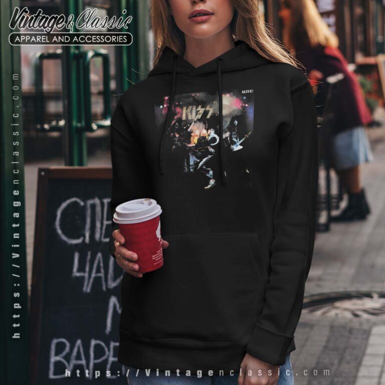Album Alive Kiss Hoodie Album Alive Kiss Hoodie