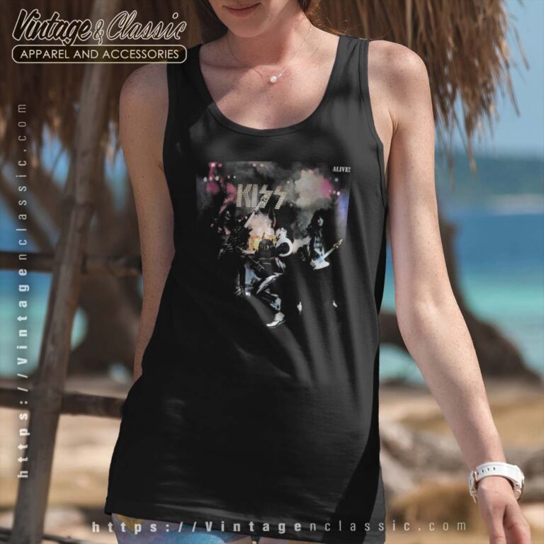 Album Alive Kiss Tanktop Album Alive Kiss Tanktop