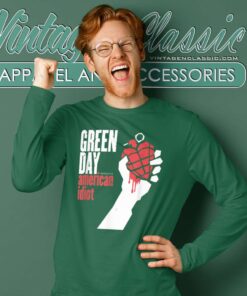 Album American Idiot Green Day Long Sleeve Tee