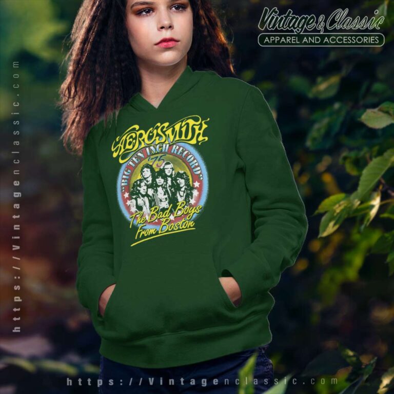 Album Bad Boys From Boston Aerosmith Hoodie Album Bad Boys From Boston Aerosmith Hoodie