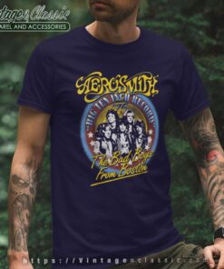 Album Bad Boys From Boston Aerosmith T Shirt