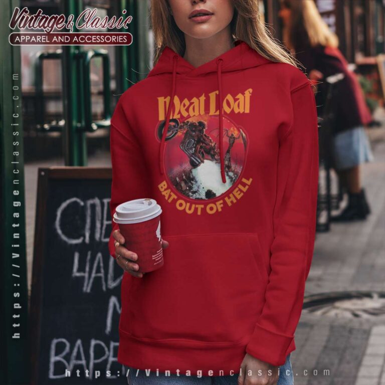 Album Bat Out Of Hell Meat Loaf Hoodie Album Bat Out Of Hell Meat Loaf Hoodie
