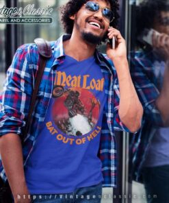 Album Bat Out Of Hell Meat Loaf V Neck TShirt