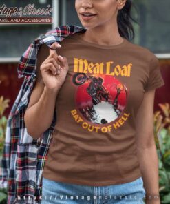 Album Bat Out Of Hell Meat Loaf Women TShirt