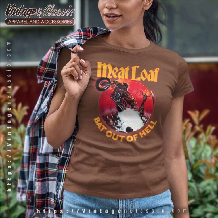 Album Bat Out Of Hell Meat Loaf Women TShirt Album Bat Out Of Hell Meat Loaf Women TShirt