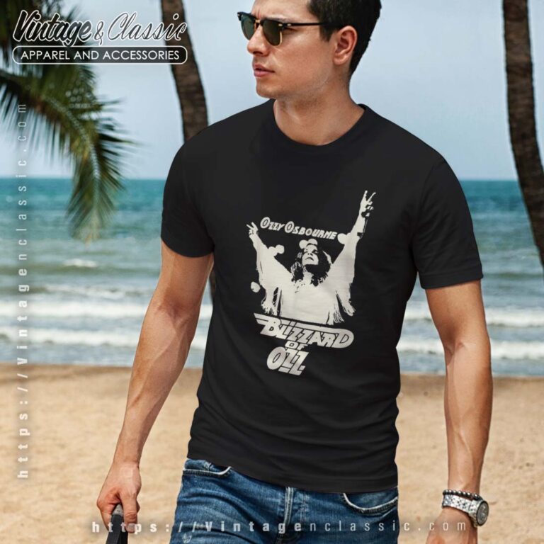 Album Blizzard Of Ozz Peace Ozzy Osbourne Shirt Album Blizzard Of Ozz Peace Ozzy Osbourne Shirt