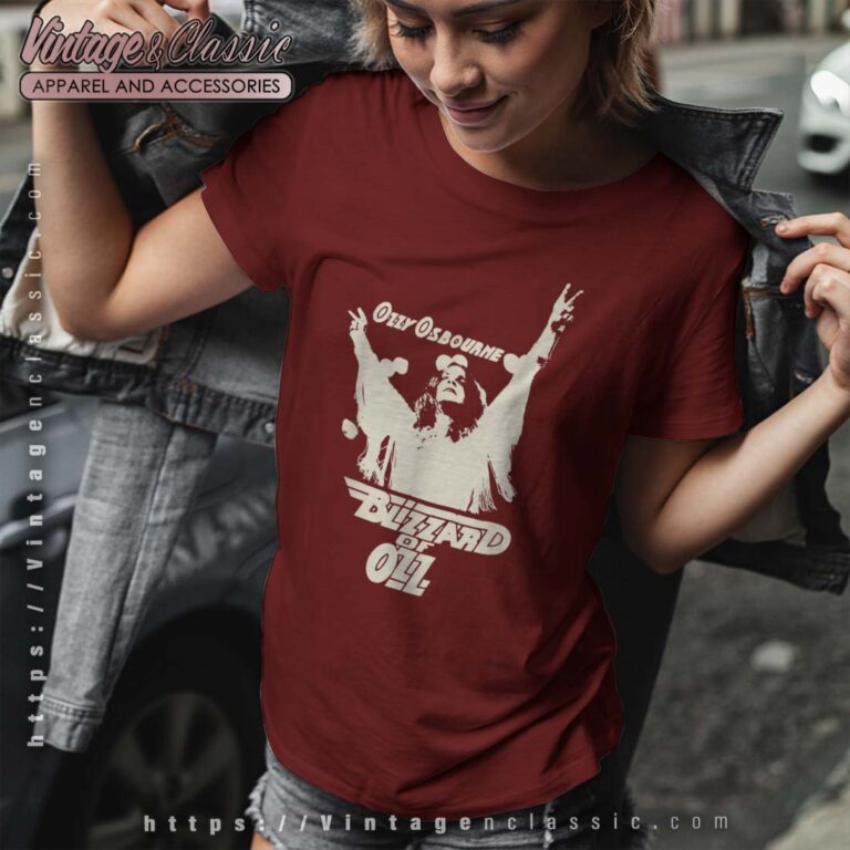 Album Blizzard Of Ozz Peace Ozzy Osbourne Tshirt Album Blizzard Of Ozz Peace Ozzy Osbourne Tshirt
