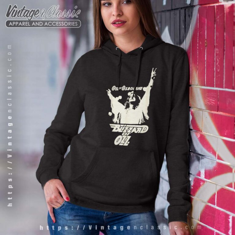 Album Blizzard Of Ozz Peace Ozzy Osbourne Women Hoodie Album Blizzard Of Ozz Peace Ozzy Osbourne Women Hoodie