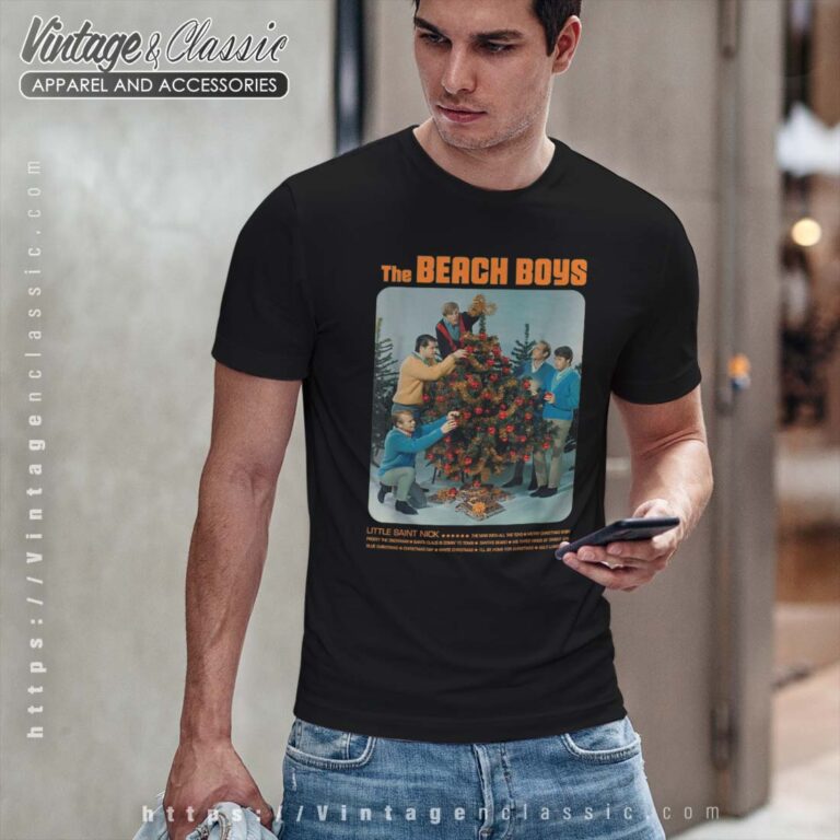 Album Christmas Beach Boys Tshirt Album Christmas Beach Boys Tshirt
