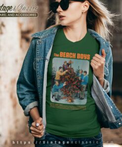 Album Christmas Beach Boys Shirt 5 Album Christmas Beach Boys Vneck