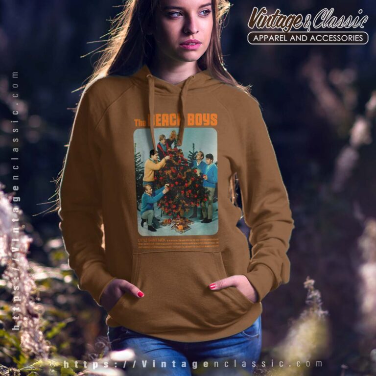 Album Christmas Beach Boys Women Hoodie Album Christmas Beach Boys Women Hoodie