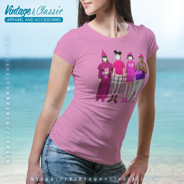 Album Cracker Island Group Gorillaz Women TShirt Album Cracker Island Group Gorillaz Women TShirt