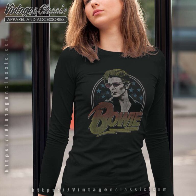Album Diamond Dogs David Bowie Long Sleeve Tee Album Diamond Dogs David Bowie Long Sleeve Tee