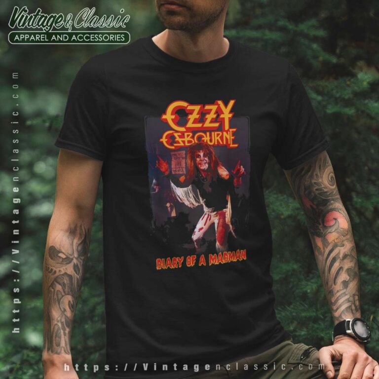 Album Diary Of A Madman Ozzy Osbourne Shirt Album Diary Of A Madman Ozzy Osbourne Shirt