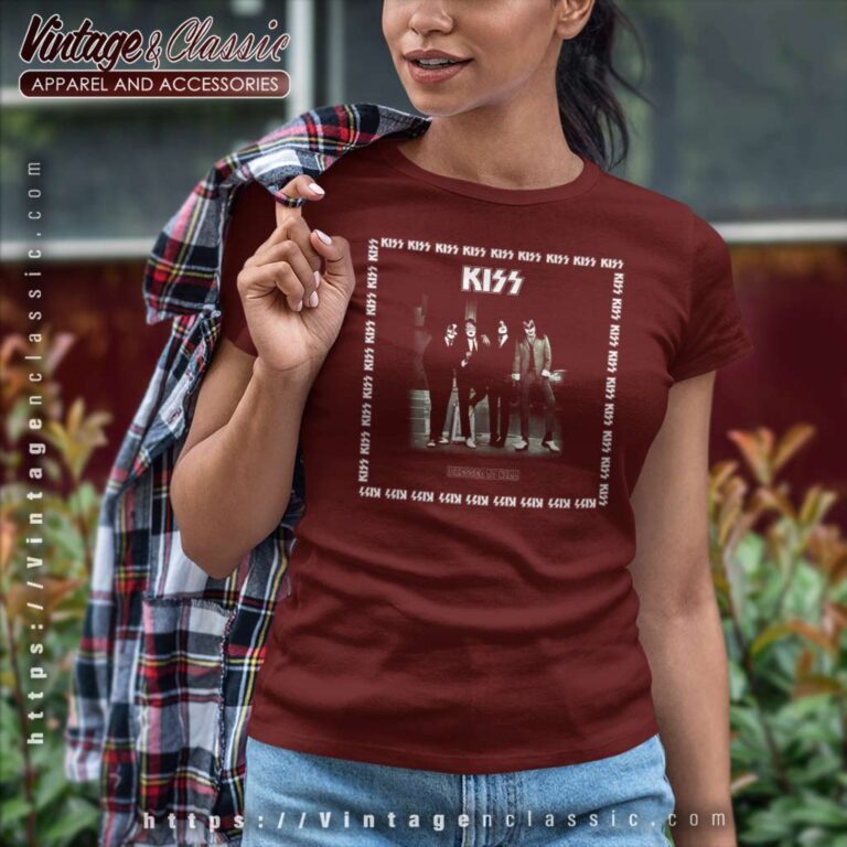 Album Dressed To Kill Kiss Women TShirt Album Dressed To Kill Kiss Women TShirt