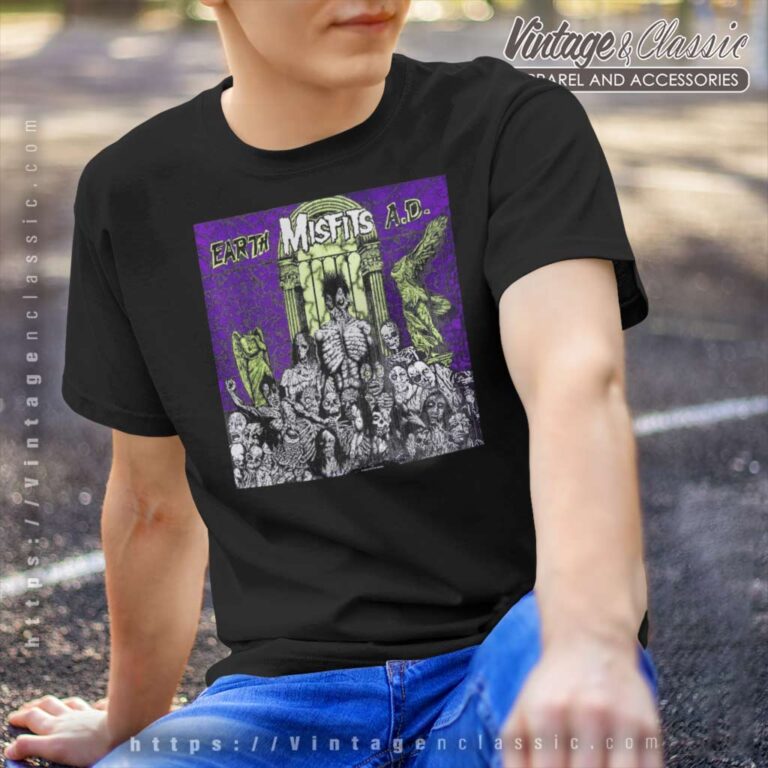 Album Earth A d wolfs Blood Misfits T Shirt Album Earth A d wolfs Blood Misfits T Shirt